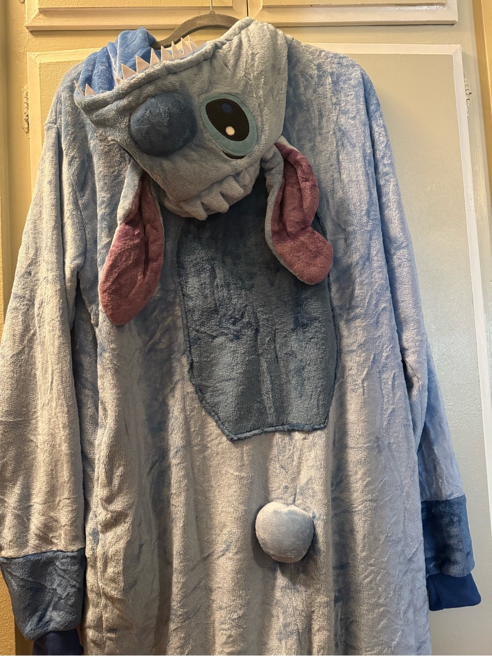 Stitch Hooded Adult Onesie